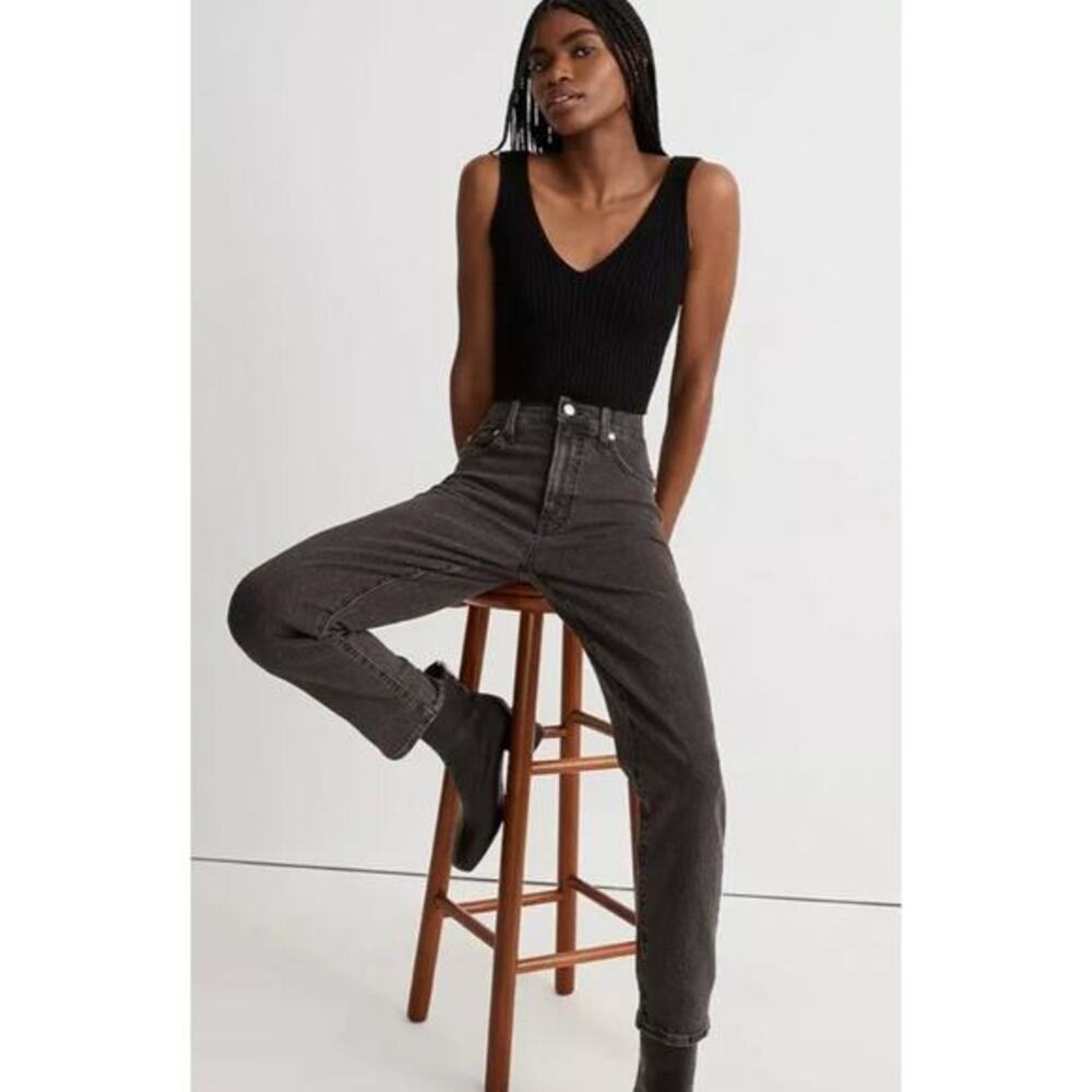 Madewell gray Perfect Vintage Jean